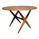 Vintage Scandinavian extendable teak table from the 1970s.