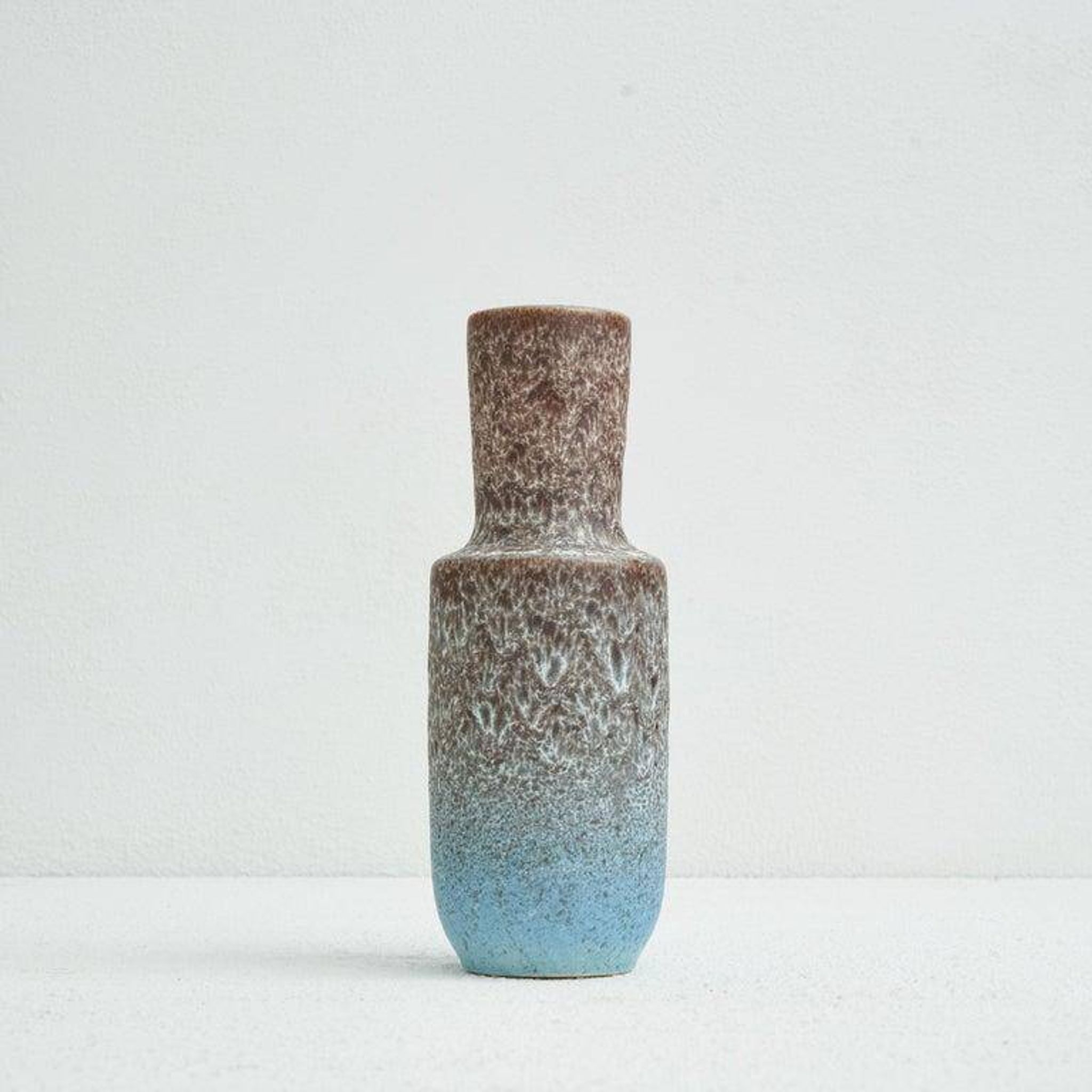 Glazed volcanic ceramic vase mid-century Steuler Keramik 1960