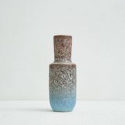Glazed volcanic ceramic vase mid-century Steuler Keramik 1960