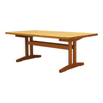 Ash coffee table, Danish design, 1970s, production: Denmark