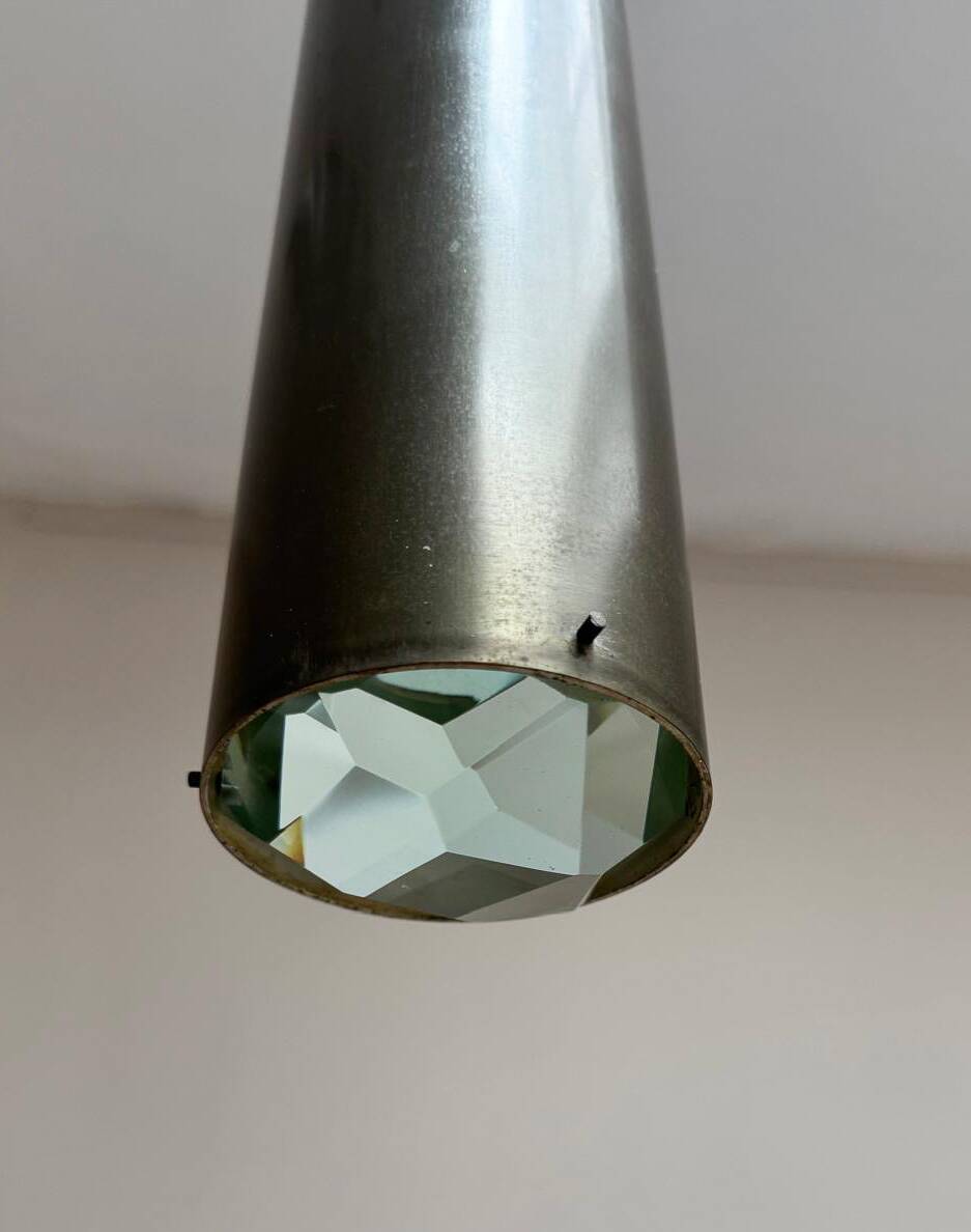 Paire de suspensions par Max Ingrand pour Fontana Arte, années 1960