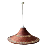Wicker pendant lamp