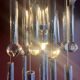 Chrome and glass chandelier by Gaetano Sciolari, 1960s