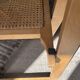 Chaise pliante bois et cannage Jacober
