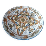 Large round Ibiza earthenware dish.