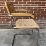 Cesca chair B64 with armrests by Marcel Breuer Design