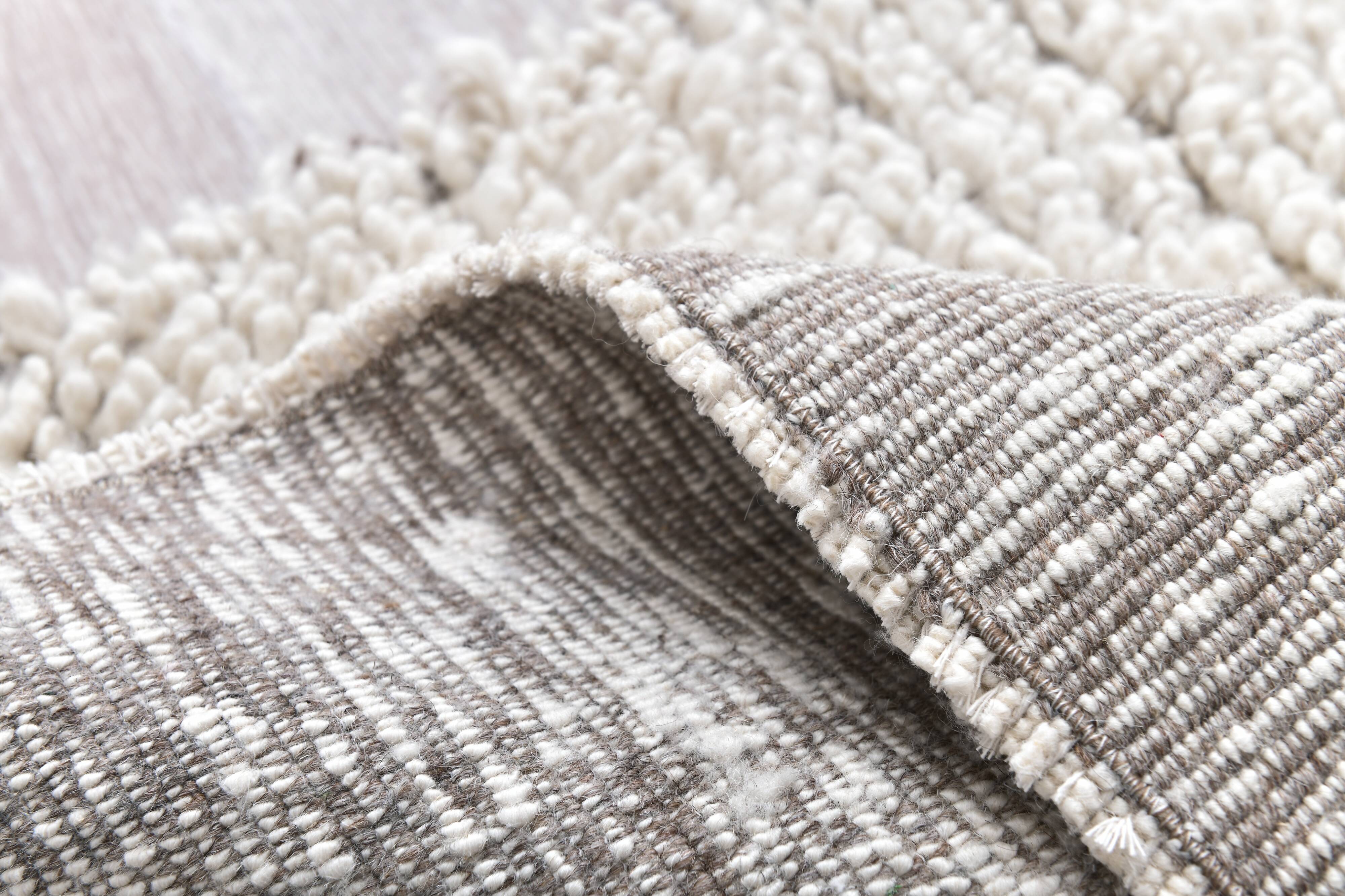 Brown Beige Vintage Runner Rug 70x307Cm