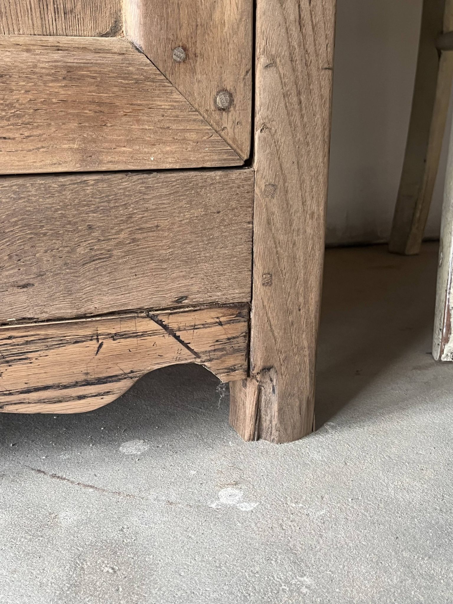 Antique chestnut wardrobe