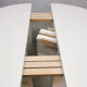 Round extendable dining table Kondor