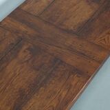 French Early 20th Century Farmhouse Rustic Oak Coffee Table