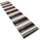 2x10 Modern Striped Turkish Kilim Runner Rug, 69x309Cm