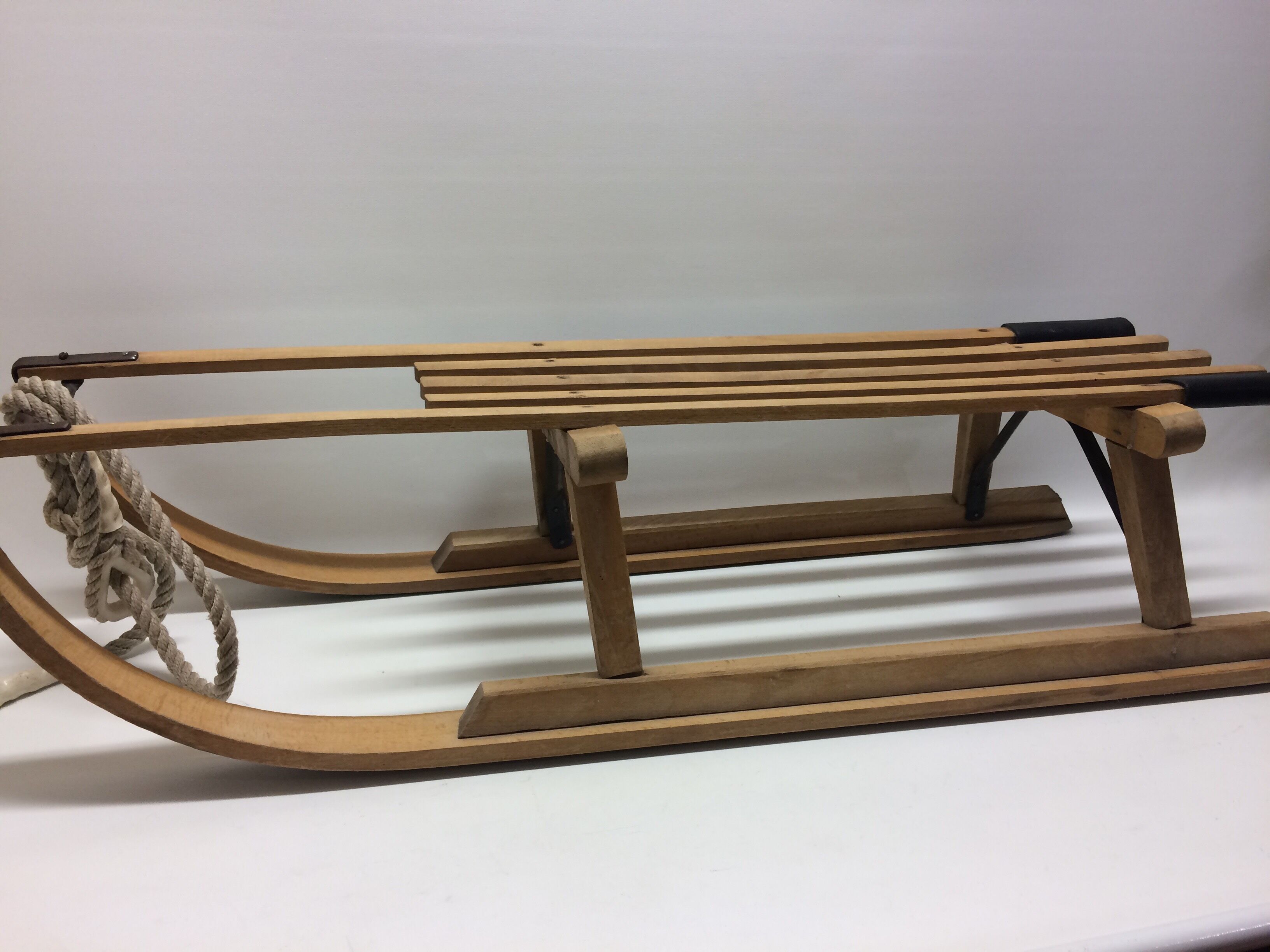 Old wooden sled