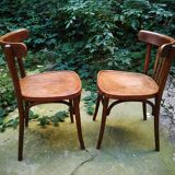 Paire de chaises bistrot