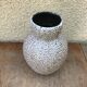 Old Ceramic Vase Brown Grey 70s Vintage