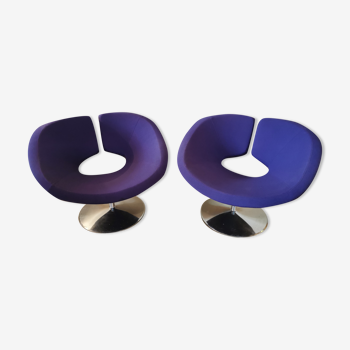 Pair of armchairs "Apollo" by Patrick Norguet for Artifort