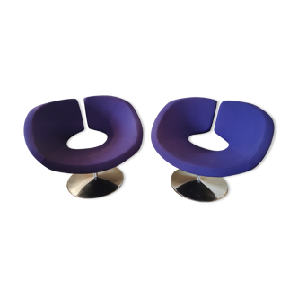 Pair of armchairs "Apollo" by Patrick Norguet for Artifort