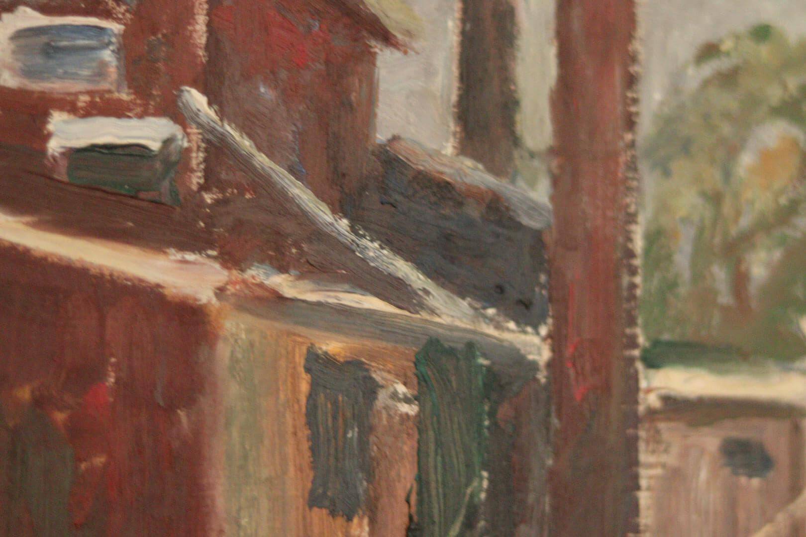 House in the countryside by Axel Sjögren