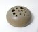 Old stoneware flower pick vintage design signed ball vase