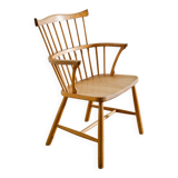 Danish Mid Century Wooden "3250" Windsor Chair by Børge Mogensen, 1960s