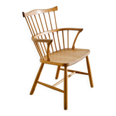 Danish Mid Century Wooden "3250" Windsor Chair by Børge Mogensen, 1960s