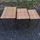 Tables. gigogne. vintage