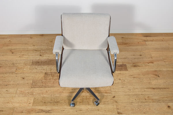 Chaise de bureau pivotante des années 50 par Gordon Russell pour Giroflex, Royaume-Uni, années 1970.