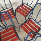 Bistro metal chairs Tolix