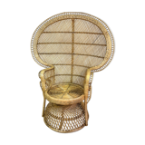 Emmanuelle wicker rattan armchair