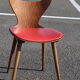 4 chairs Baumann v2 red skai