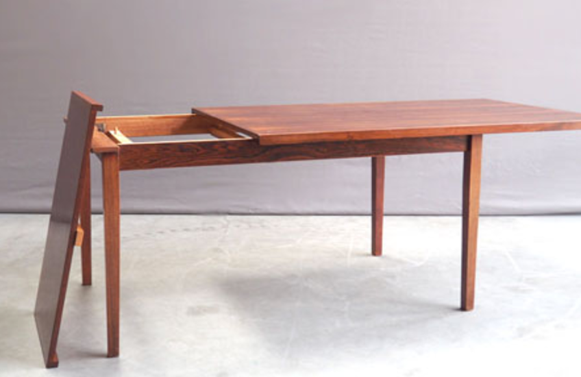 Table en palissandre années 60