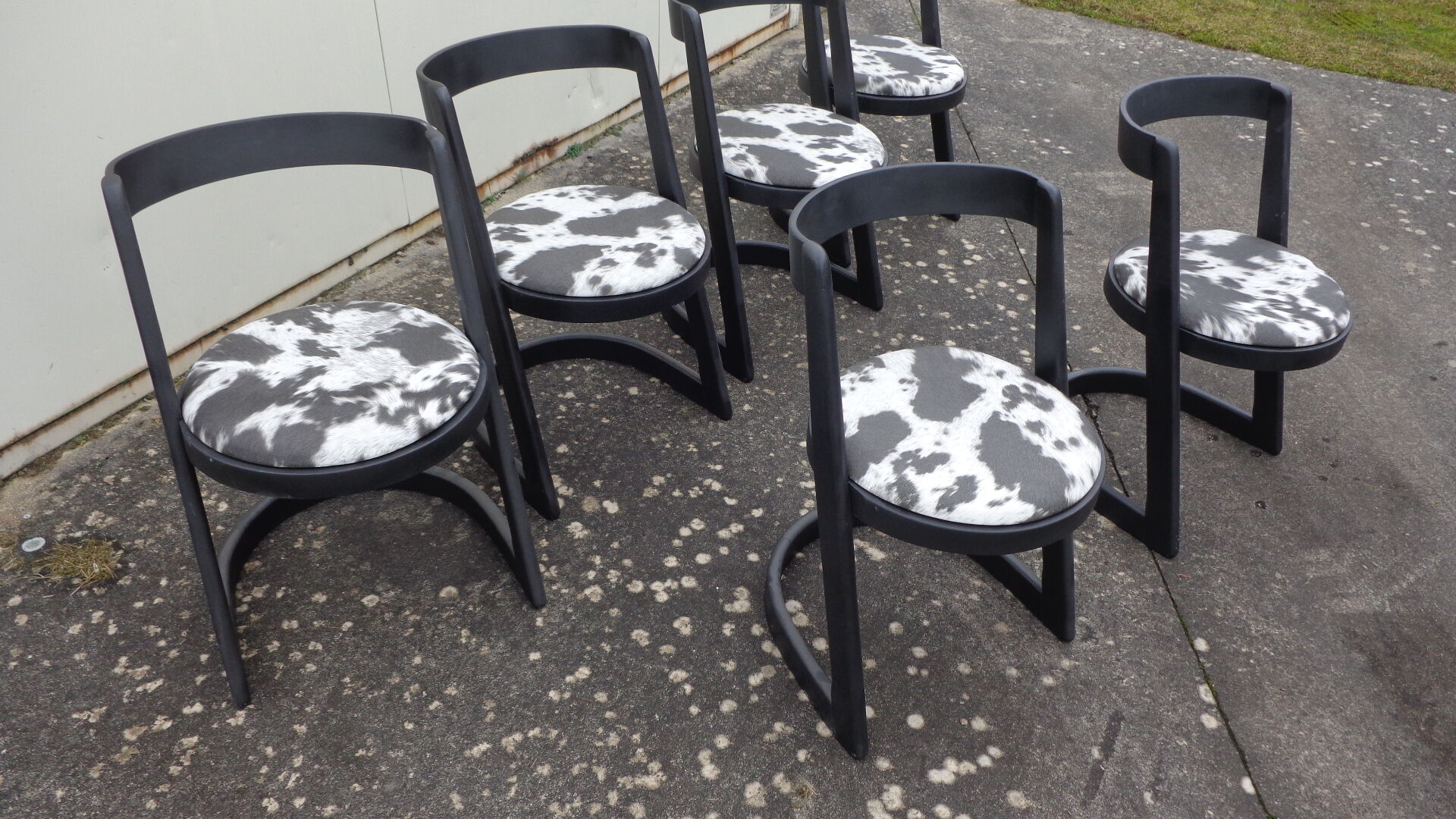 Set of 6 Baumann Halfa chairs