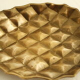 Vide poche vintage ananas en laiton