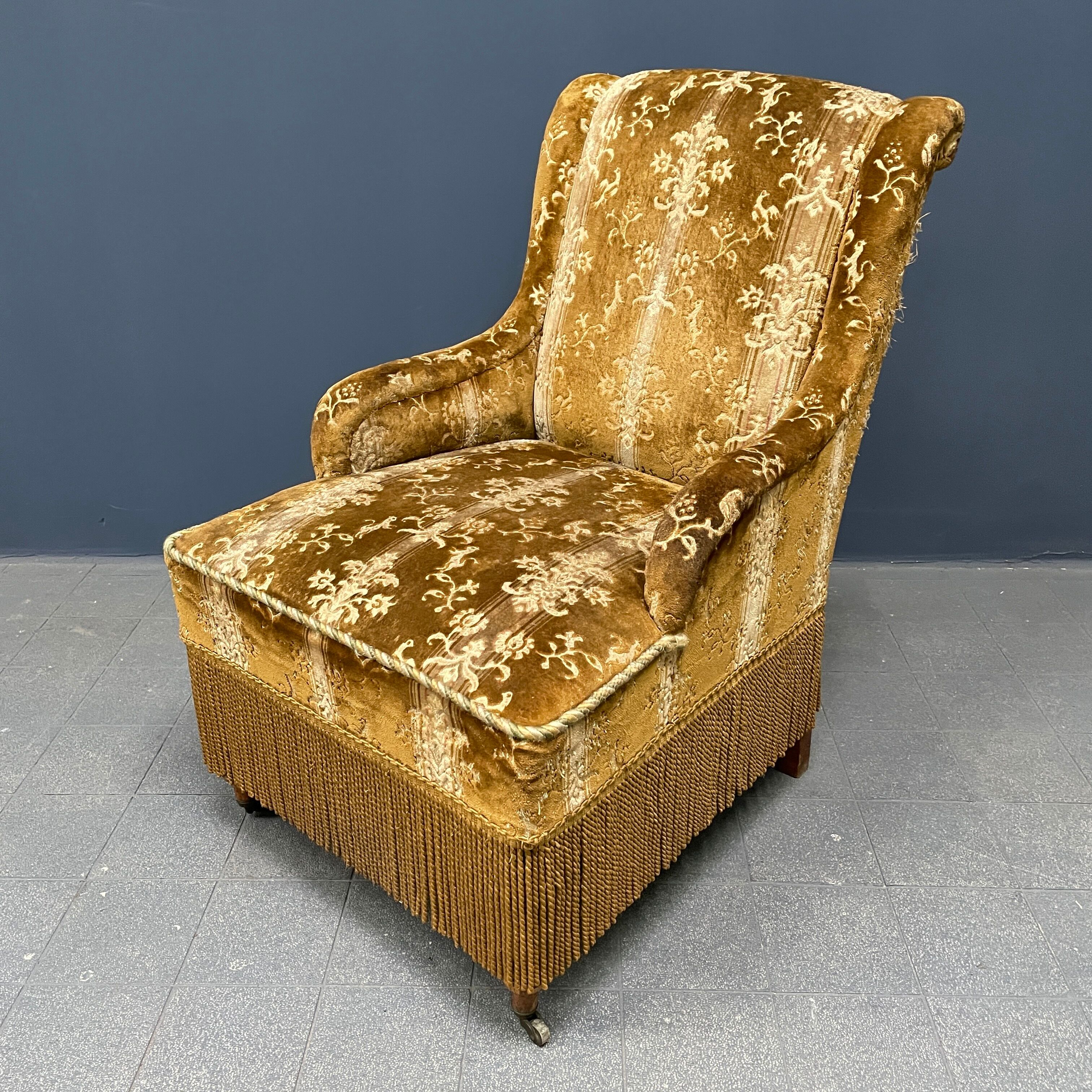 Set of two Victorian ladies armchairs from France 19th century