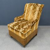 Set of two Victorian ladies armchairs from France 19th century