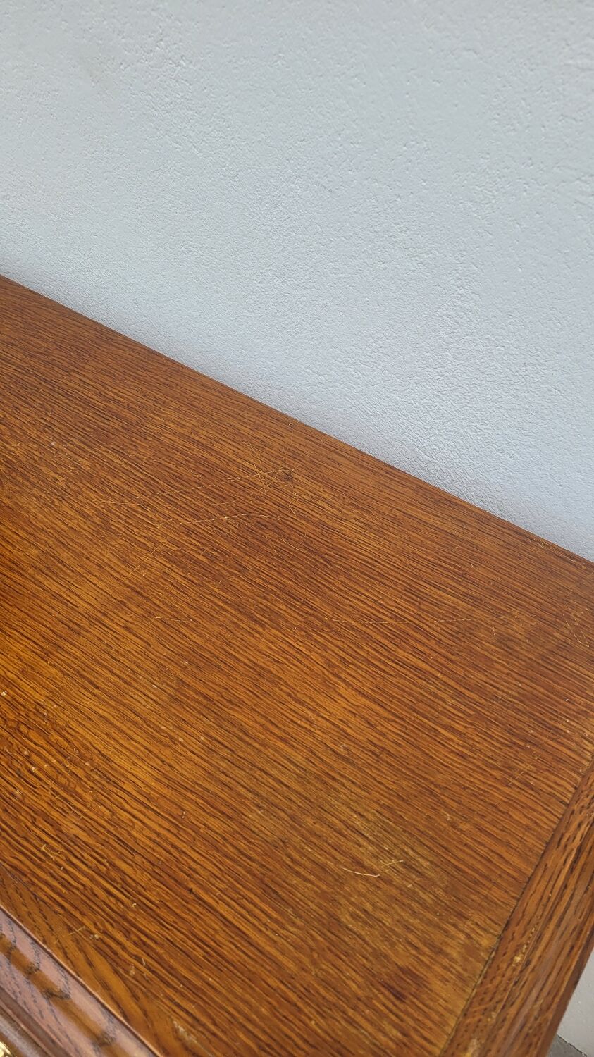 Vintage chest of drawers 1950 feet compass 4 drawers