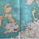 Old map of the North Sea — Trade routes | Great Britain, Al