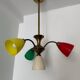 Lustre multicolore années 50