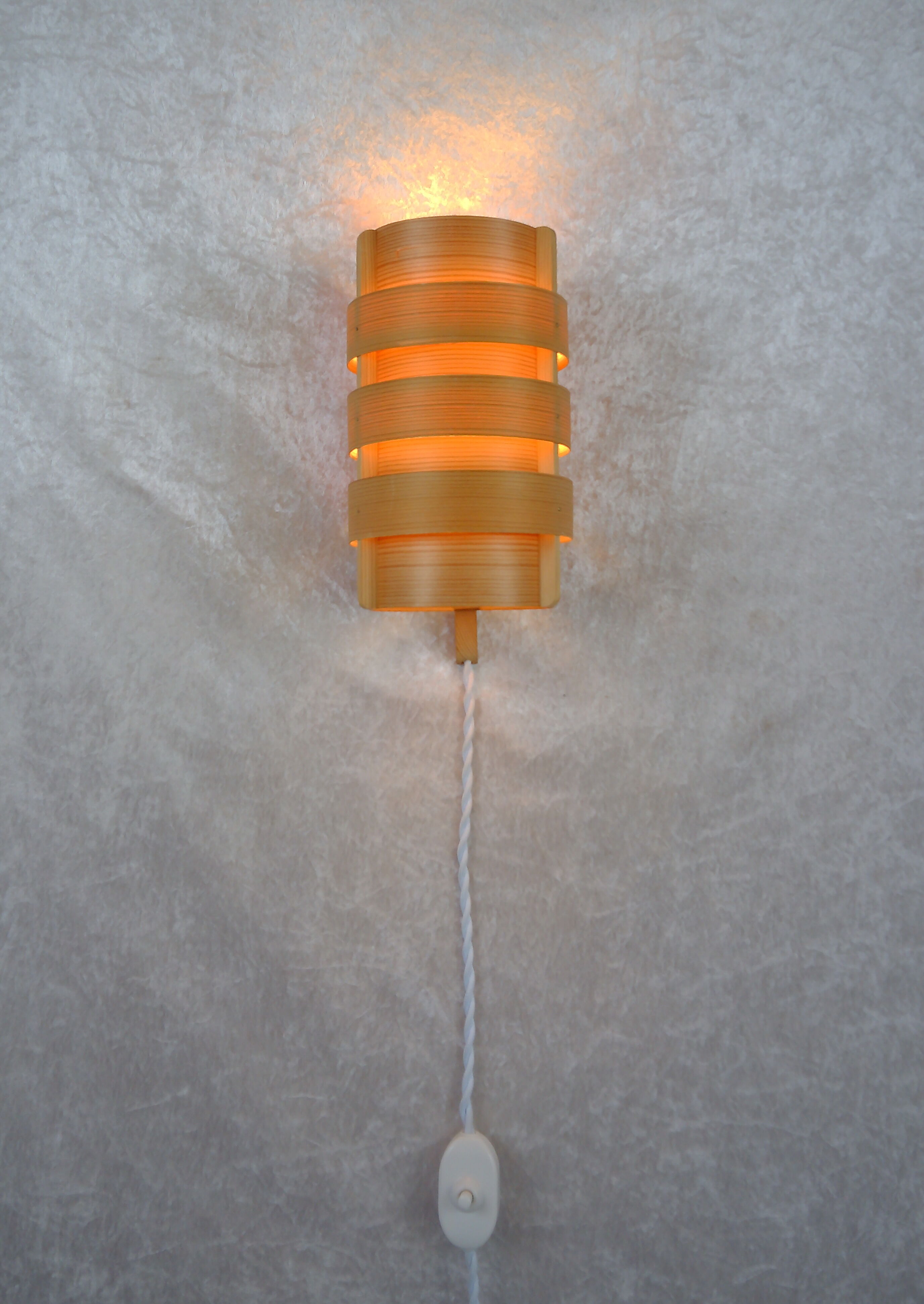 V280 wooden sconce by Hans-Agne Jakobsson, Sweden