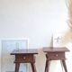 Paire de chevets scandinave années 60