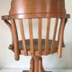 Fauteuil tournant thonet