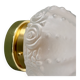 Vintage Art Deco frosted glass globe wall/ceiling light.