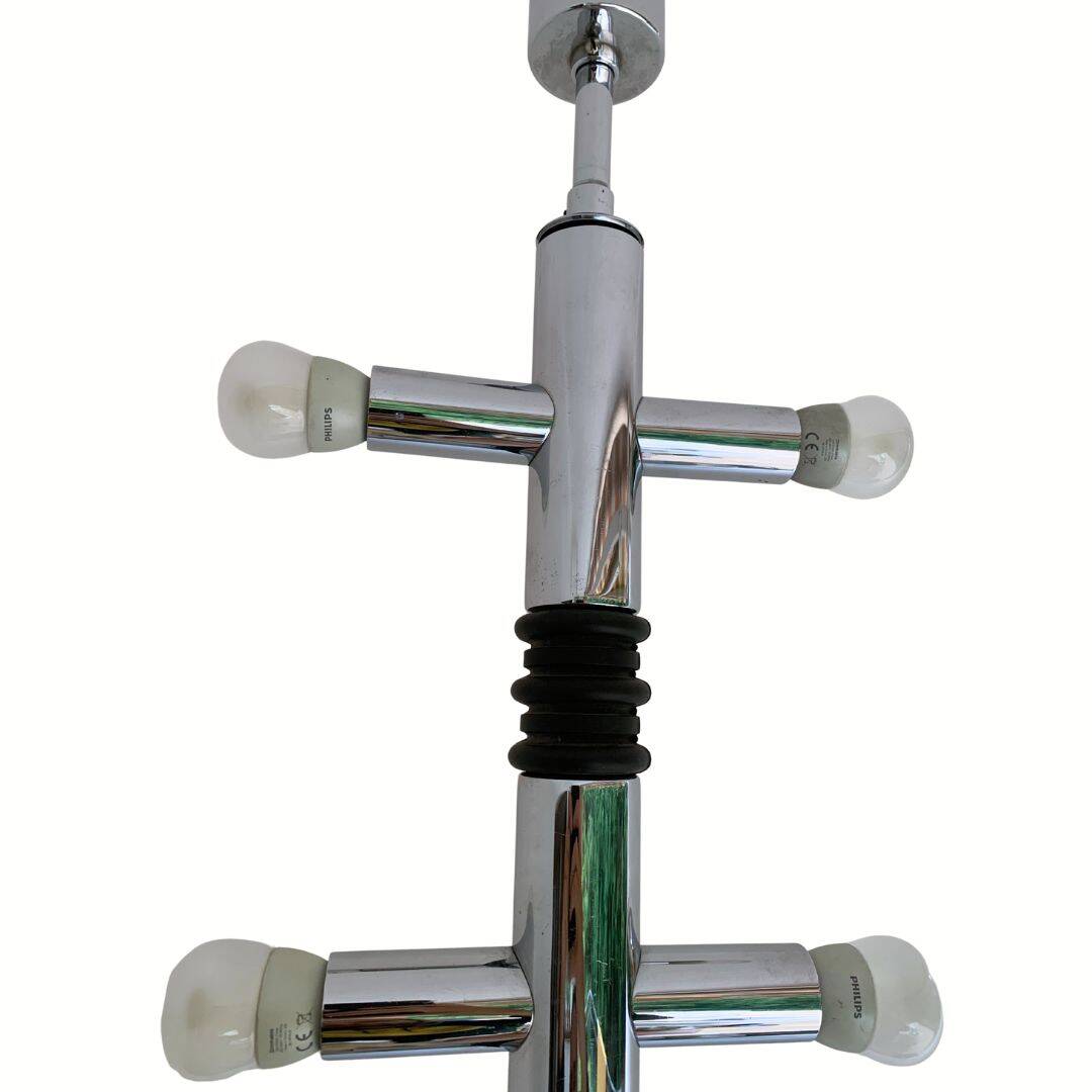 Large Atomic Space Age Chandelier, 1970s