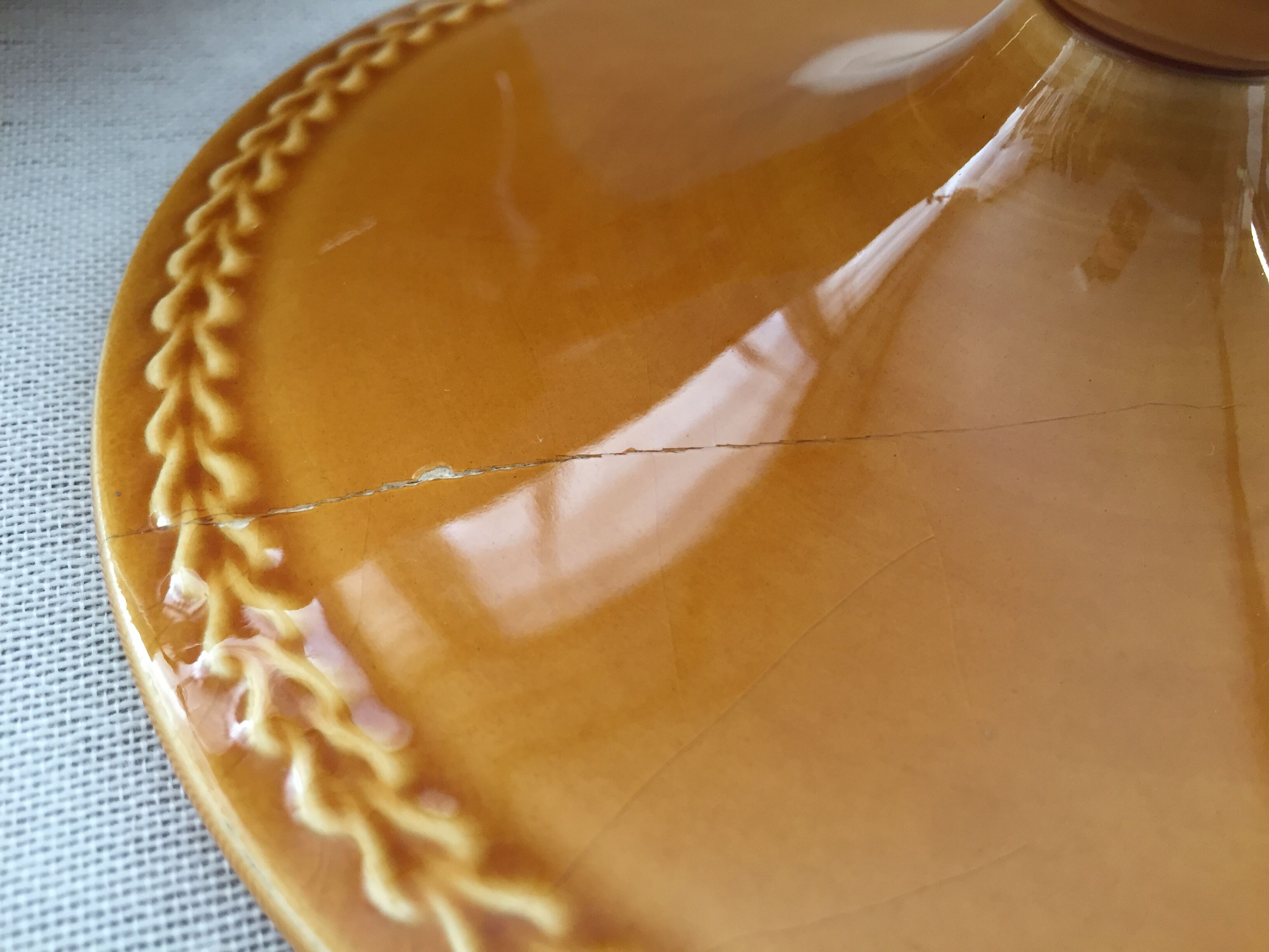 Former pot pot earthenware of the capuchins salins-les-bains abbey jura