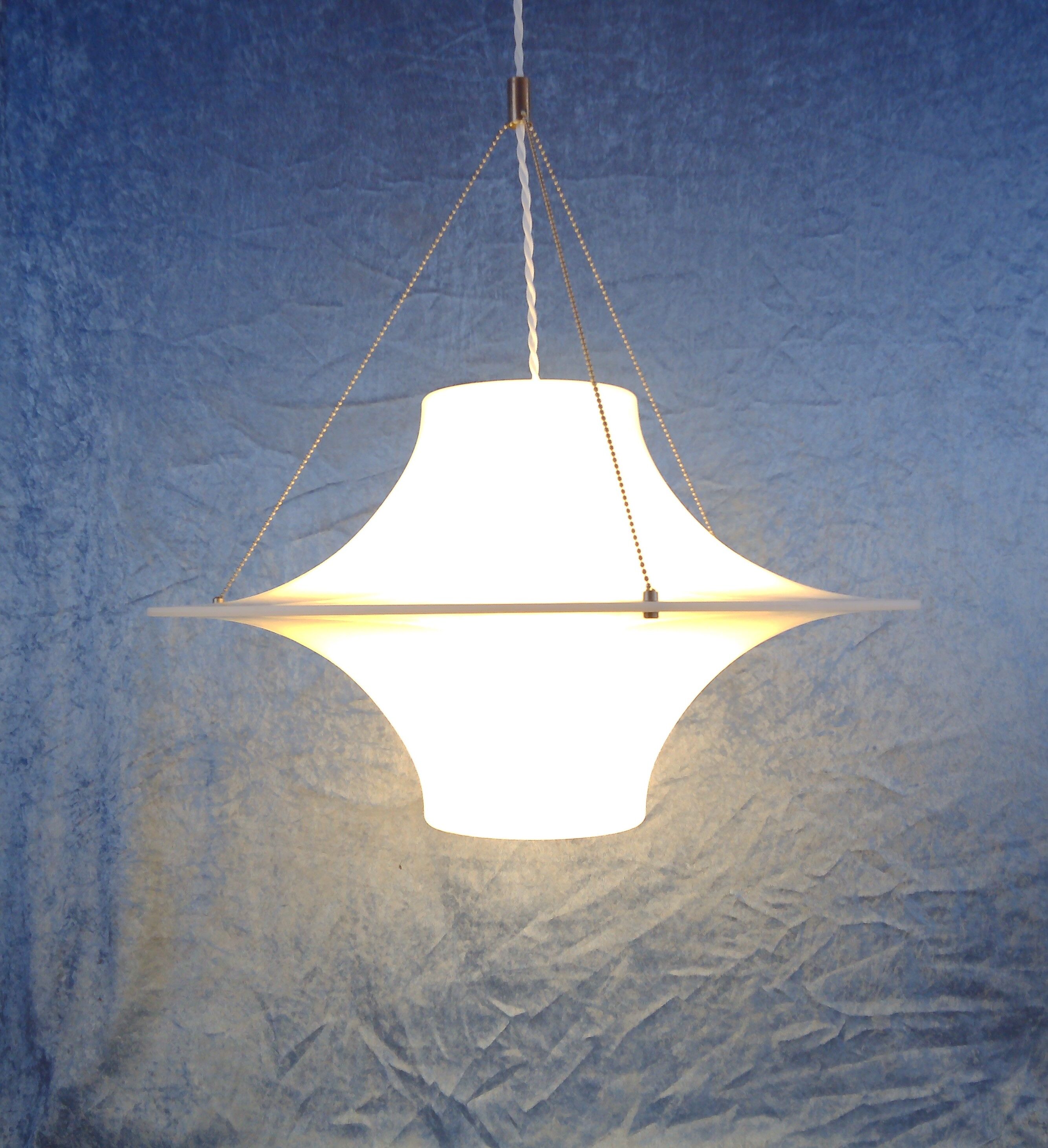 Lokki/Skyflyer pendant by Yki Nummi for Orno, Finland