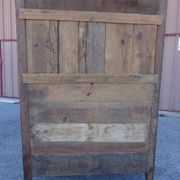 Louis Philippe wardrobe in solid walnut