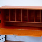 Library / Scandinavian Wall unit in teak 1960