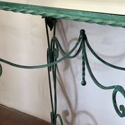 50s wrought iron table