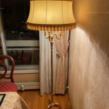 Solid bronze floor lamp Louis XVI style