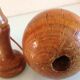 Old bilboquet in varnished wood / vintage 60s-70s