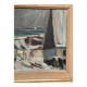 Swedish Oil On Canvas – “Abstract Landscape” By Carl Berndtsson